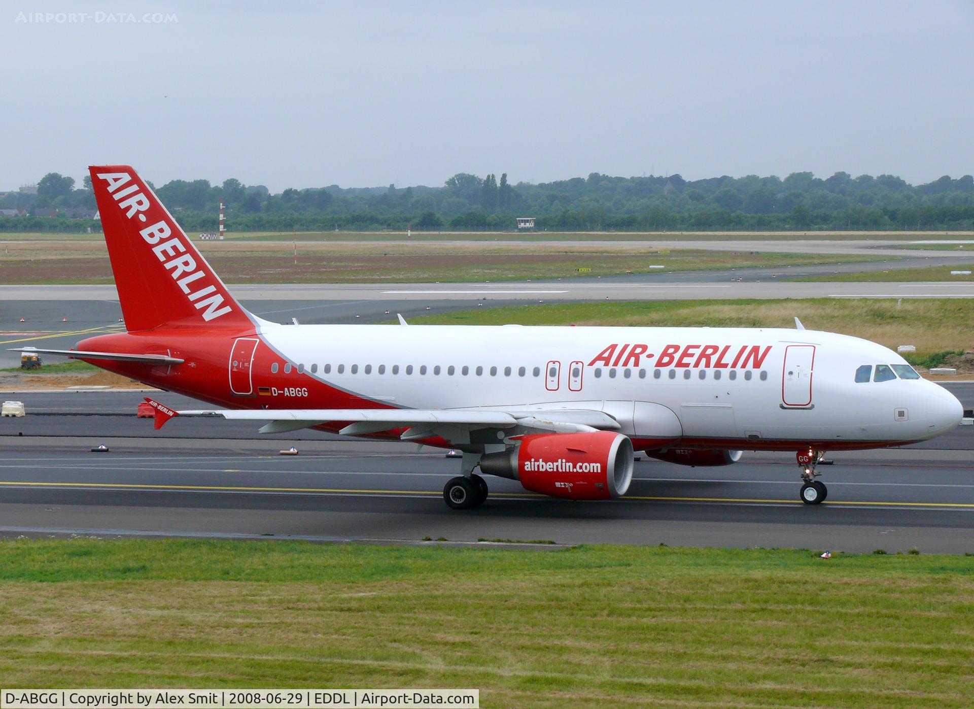D-ABGG, 2007 Airbus A319-111 C/N 3202, Airbus Industries A319-111 D-ABGG Air Berlin
