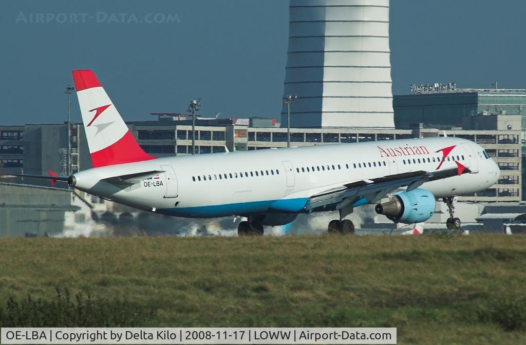 OE-LBA, 1995 Airbus A321-111 C/N 552, AUSTRIAN