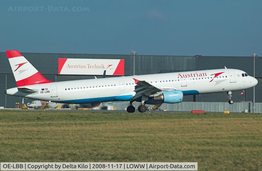 OE-LBB, 1995 Airbus A321-111 C/N 570, AUSTRIAN