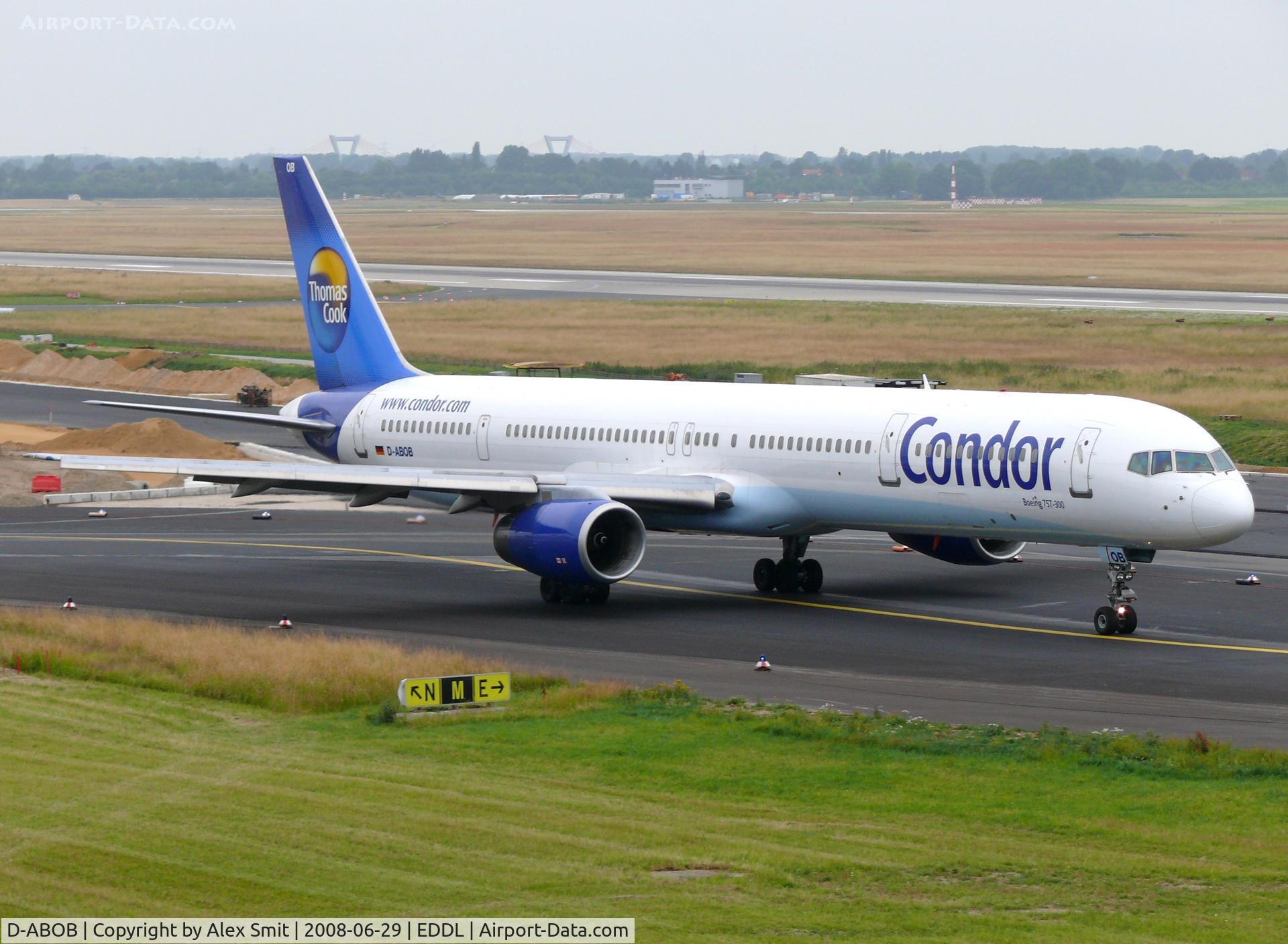 D-ABOB, 1998 Boeing 757-330 C/N 29017, Boeing B757-330 D-ABOB Condor/Thomas Cook