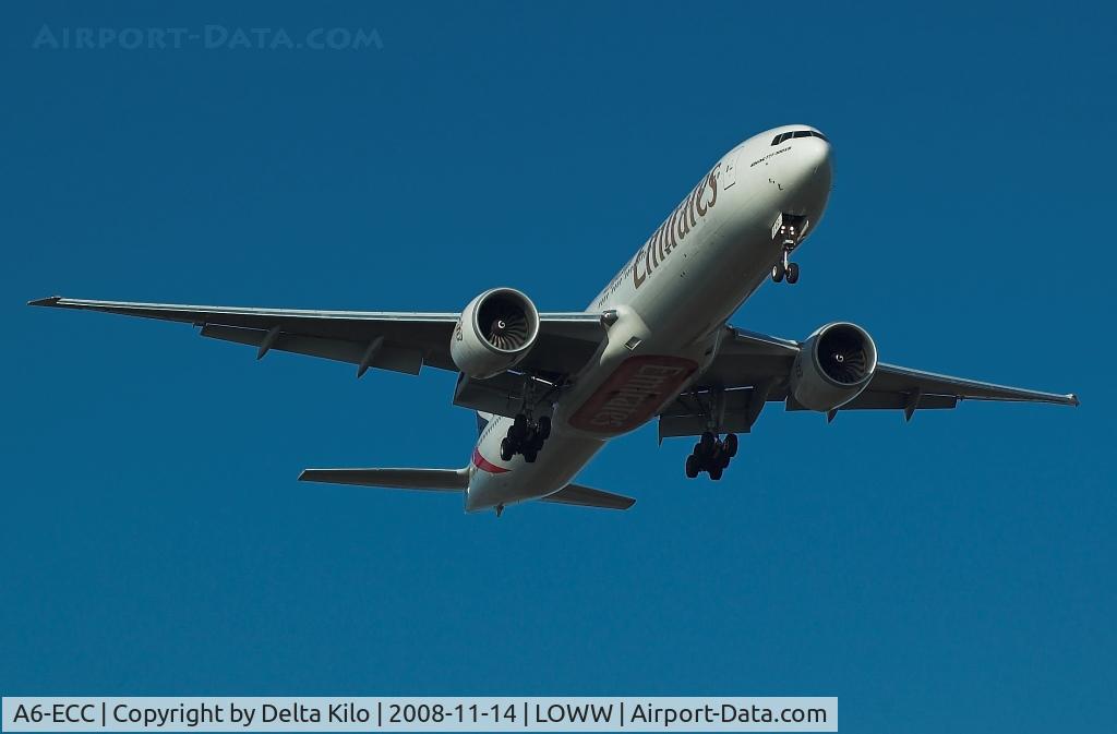 A6-ECC, 2007 Boeing 777-36N/ER C/N 33865, Emirates