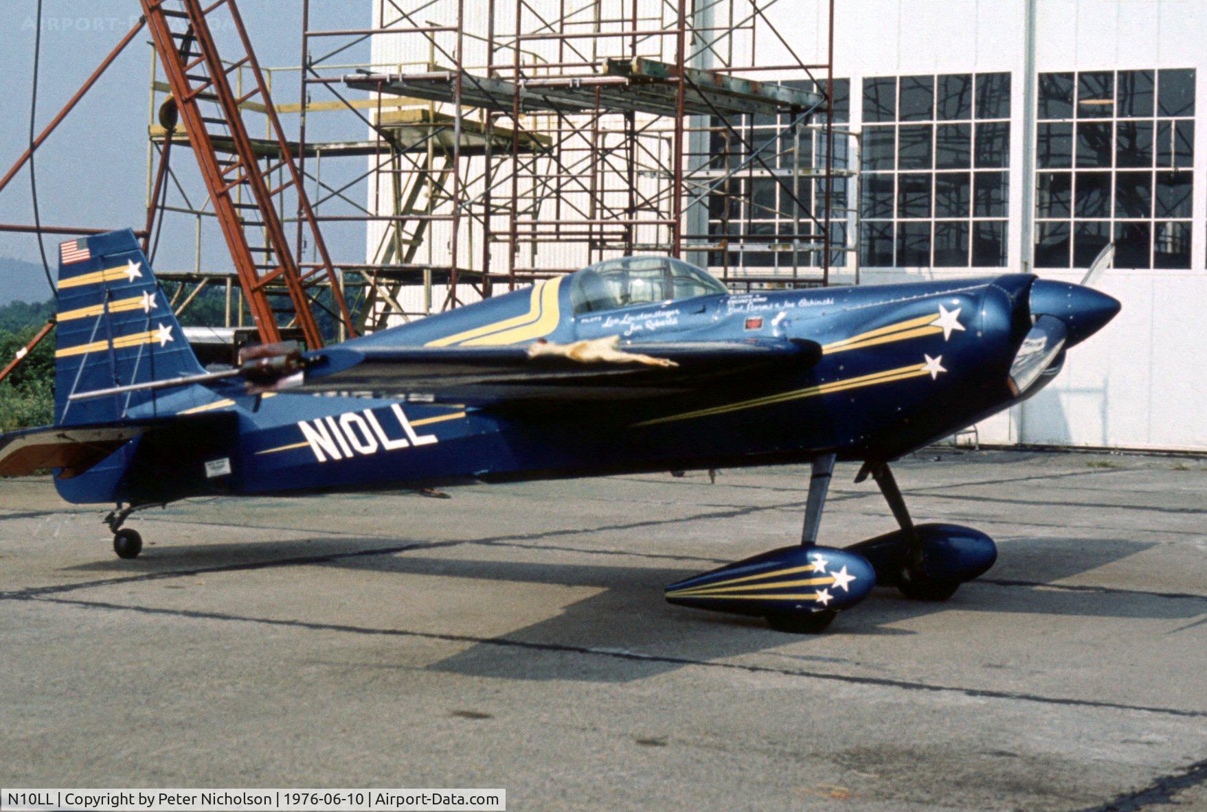 N10LL, 1971 Loudenslager STEPHENS ARKO C/N 3, Stephens Akro seen long before display in NASM - at Reading Air Show,Pennsylvania in 1976 and again in 1977