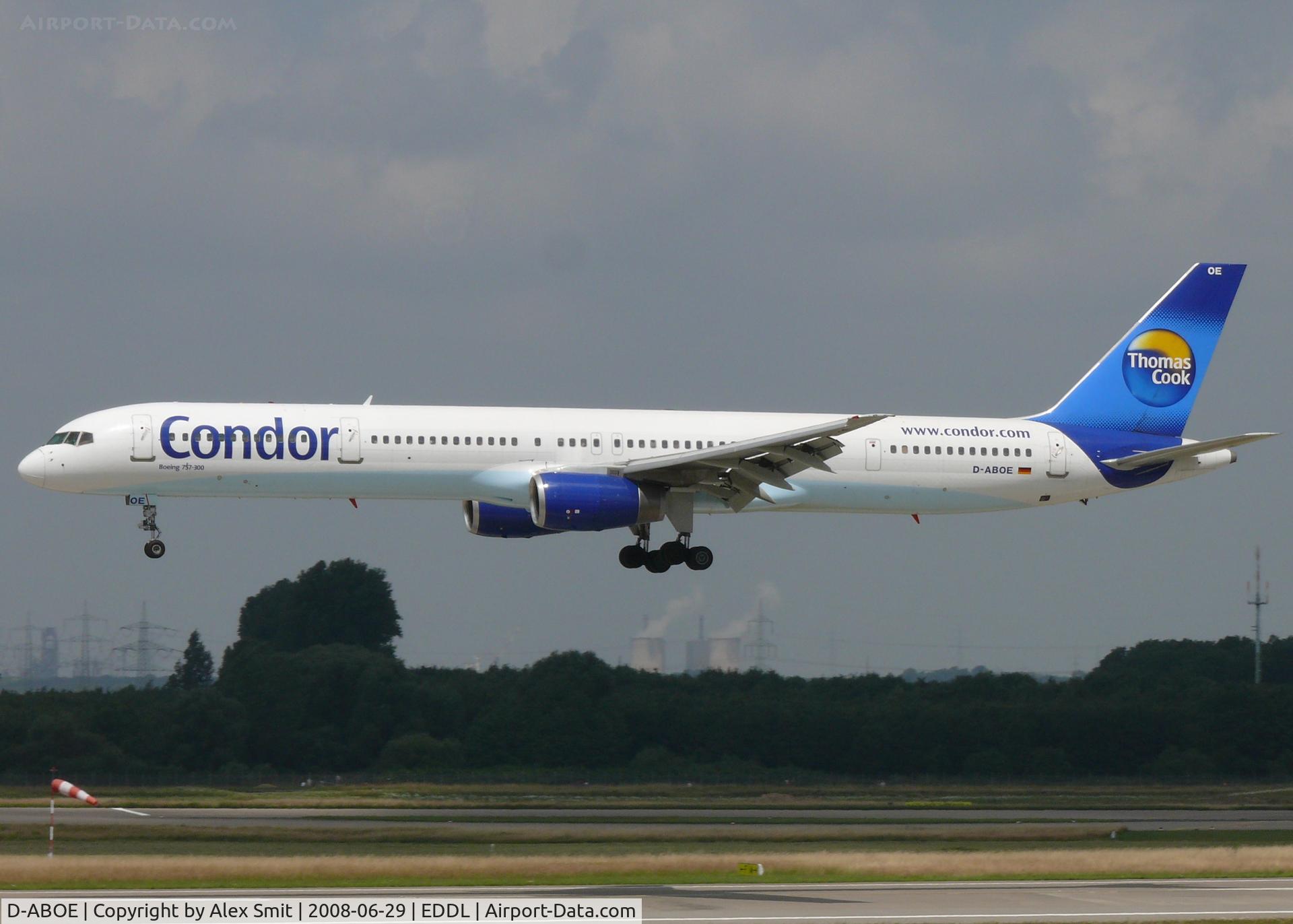 D-ABOE, 1999 Boeing 757-330 C/N 29012, Boeing B757-330 D-ABOE Condor/Thomas Cook
