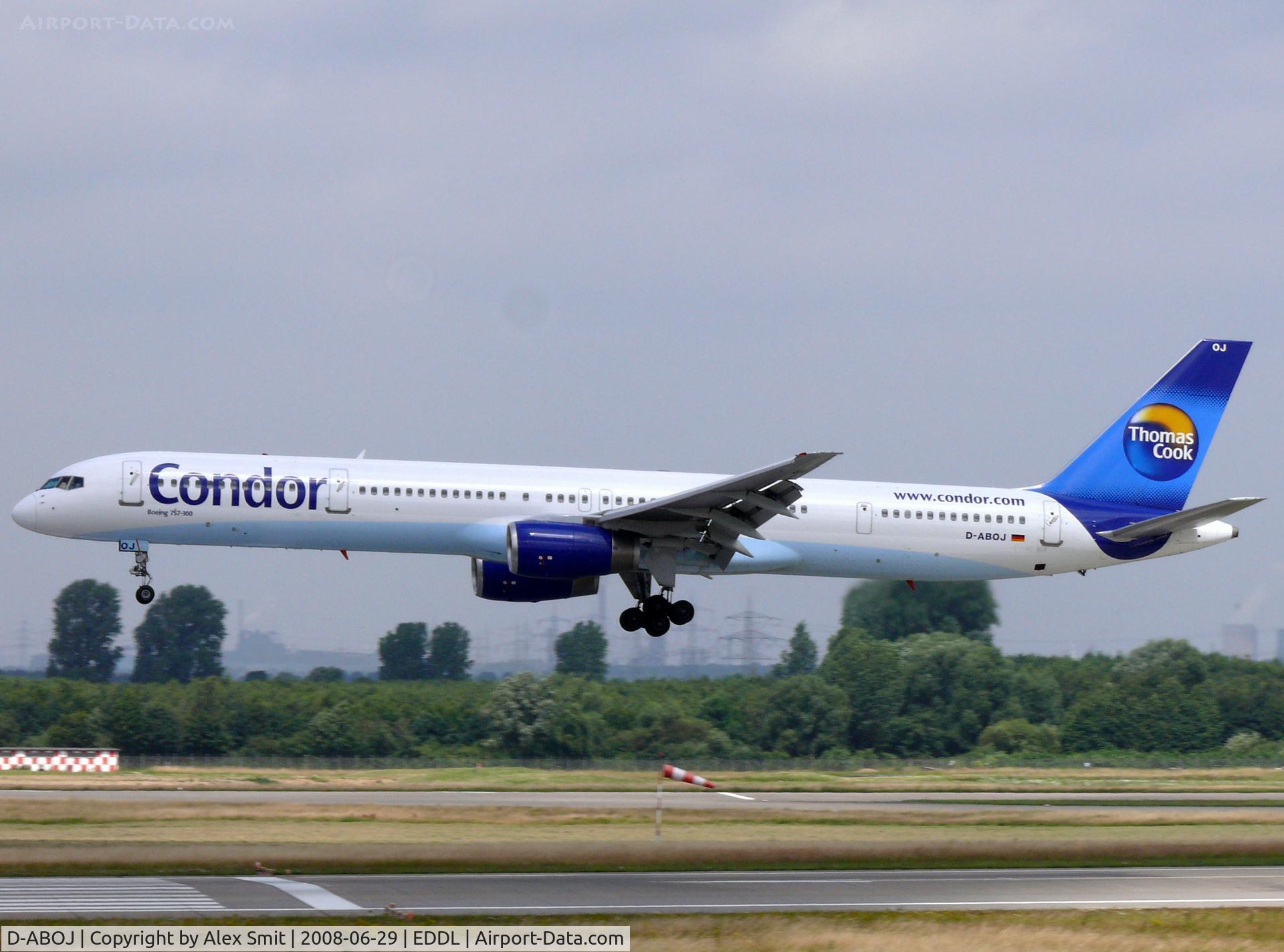 D-ABOJ, 2000 Boeing 757-330 C/N 29019, Boeing B757-330 D-ABOJ Condor/Thomas Cook