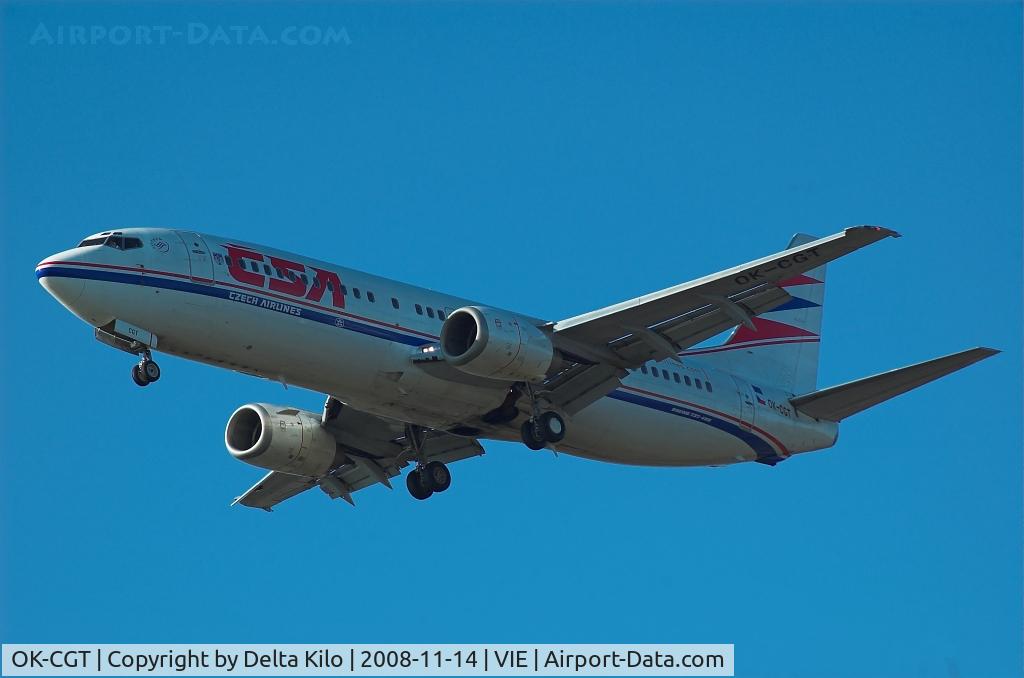 OK-CGT, 1996 Boeing 737-46M C/N 28549, Boeing	737-46M   CSA Czech Airlines