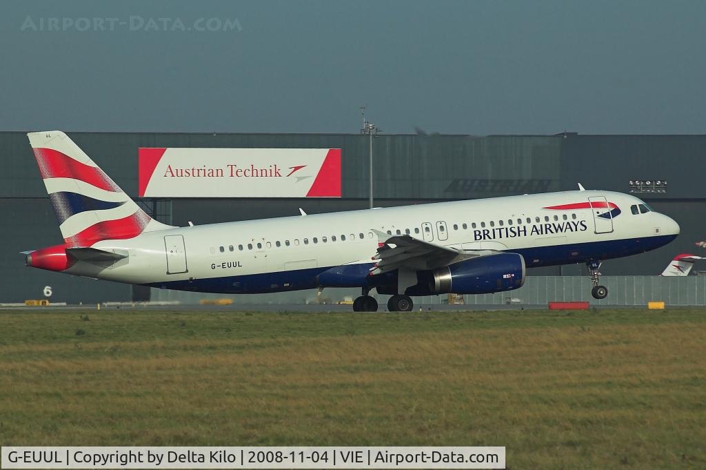 G-EUUL, 2002 Airbus A320-232 C/N 1708, British Airways