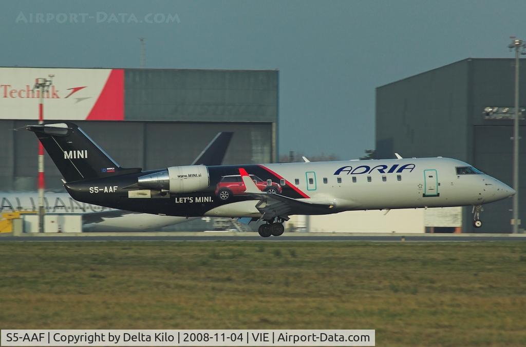 S5-AAF, 1998 Canadair CRJ-200LR (CL-600-2B19) C/N 7272, ADRIA color Mini