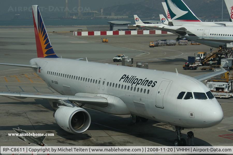 RP-C8611, 2008 Airbus A320-214 C/N 3455, Philippines Airlines