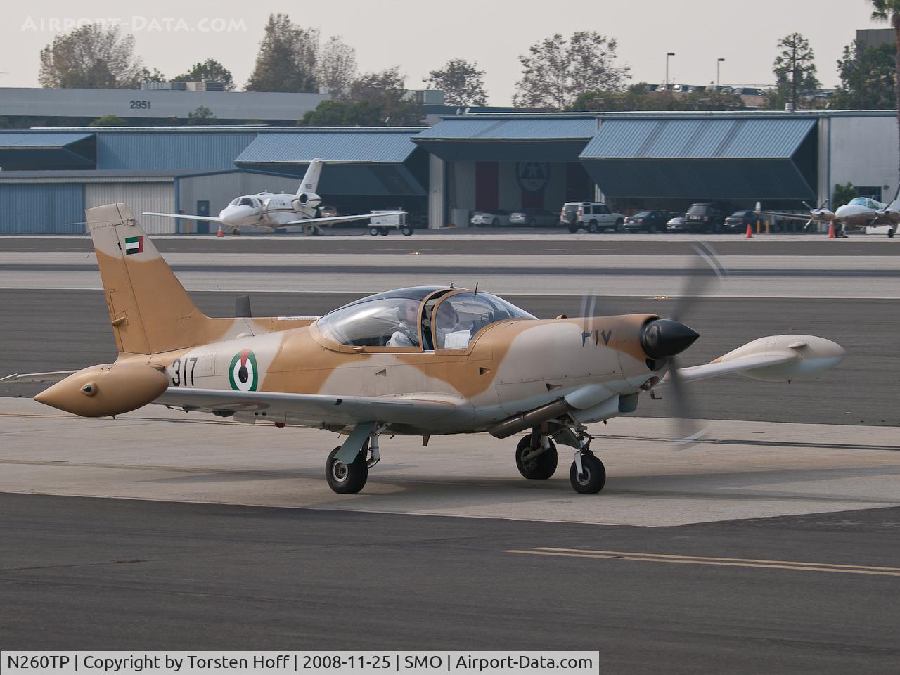 N260TP, 1987 SIAI-Marchetti SF-260TP C/N 703/62-006, N260TP taxiing