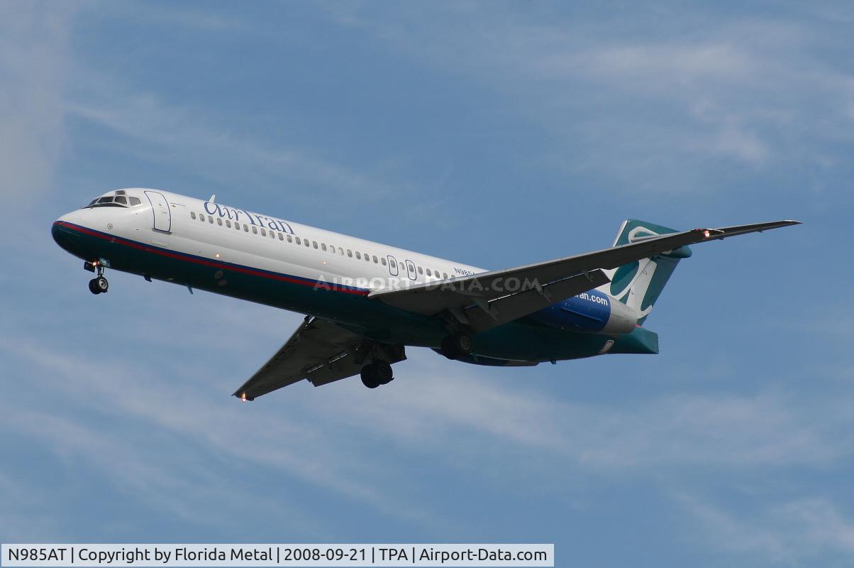N985AT, 2001 Boeing 717-200 C/N 55090, Air Tran 717