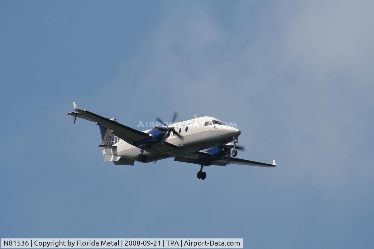 N81536, 1995 Beech 1900D C/N UE-152, Continental Connection B1900D