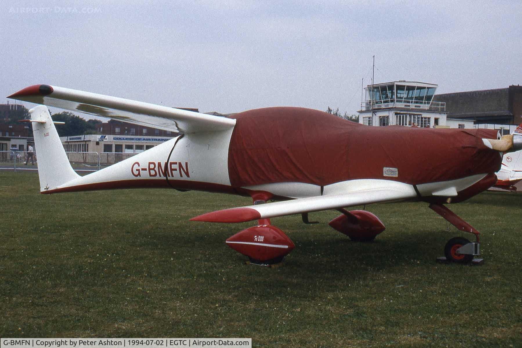 G-BMFN, 1986 QAC Quickie Tri Q200 C/N PFA 094A1-11062, PFA Rally 1994