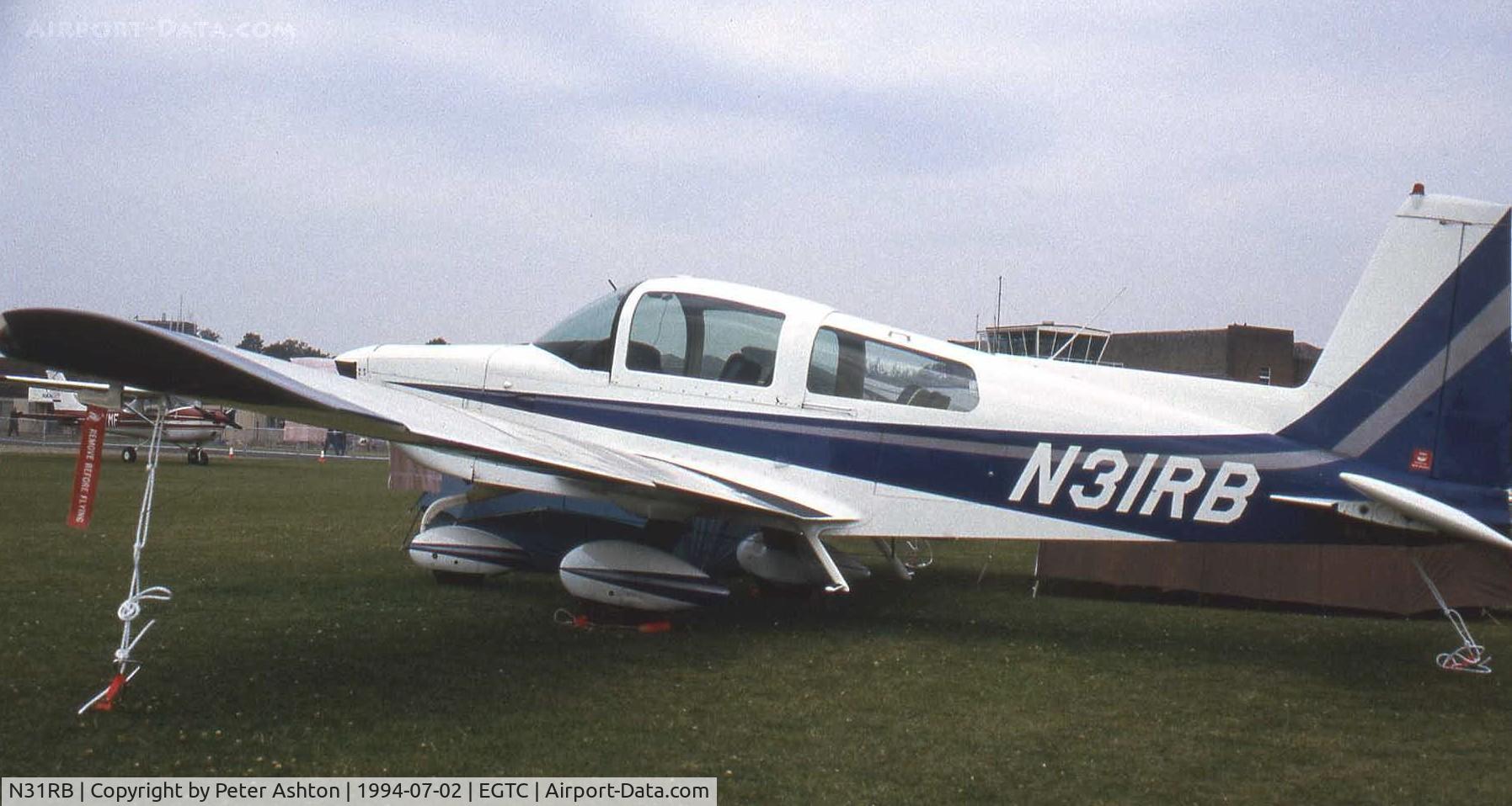 N31RB, 1975 Grumman American AA-5B Tiger C/N AA5B-0156, PFA Rally 1994