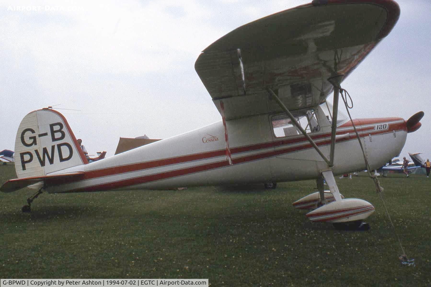 G-BPWD, 1946 Cessna 120 C/N 10026, PFA Rally 1994