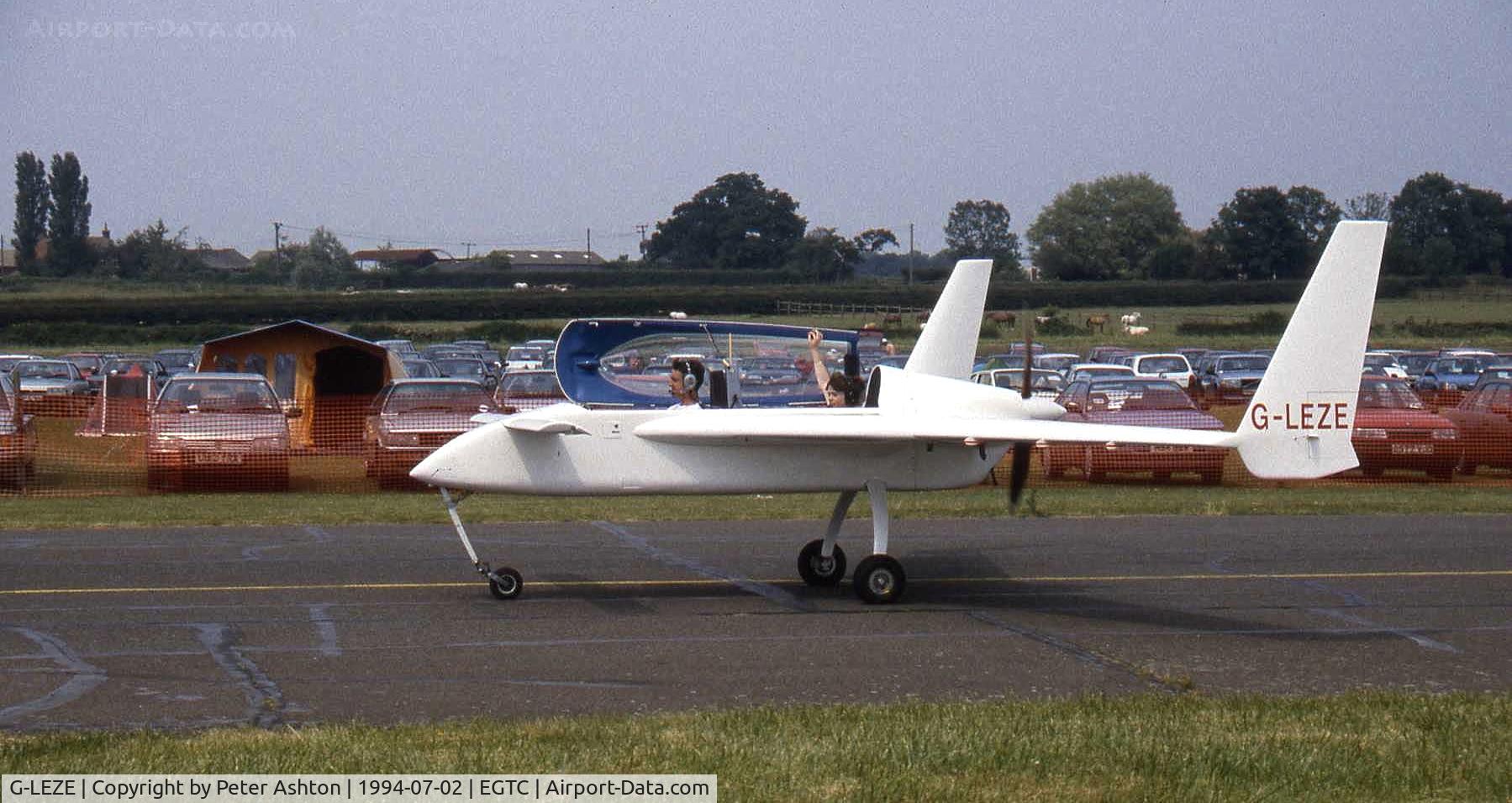 G-LEZE, 1985 Rutan Long-EZ C/N PFA 074A-10702, PFA Rally 1994