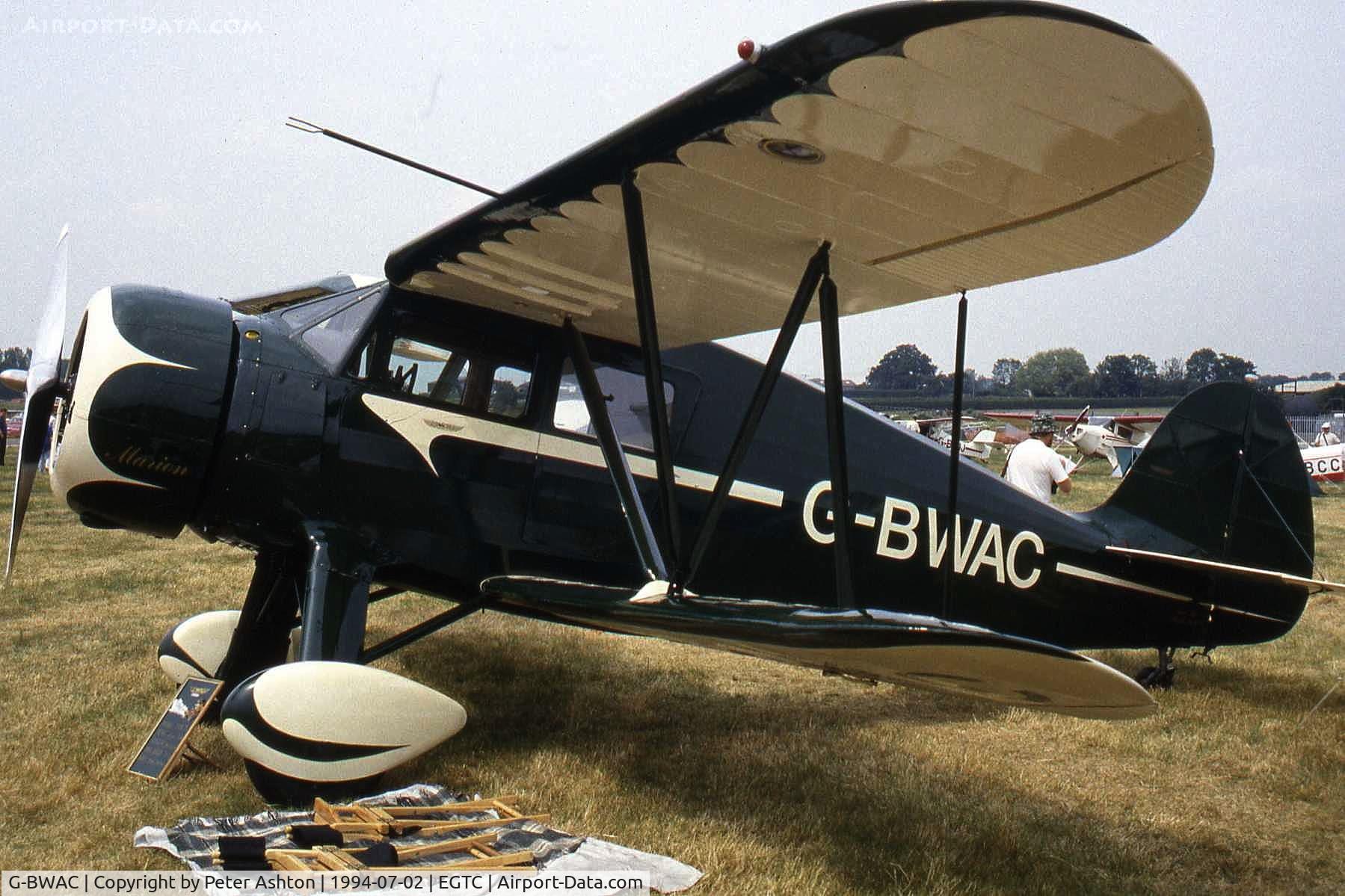 G-BWAC, 1938 Waco YKS-7 C/N 4693, PFA Rally 1994