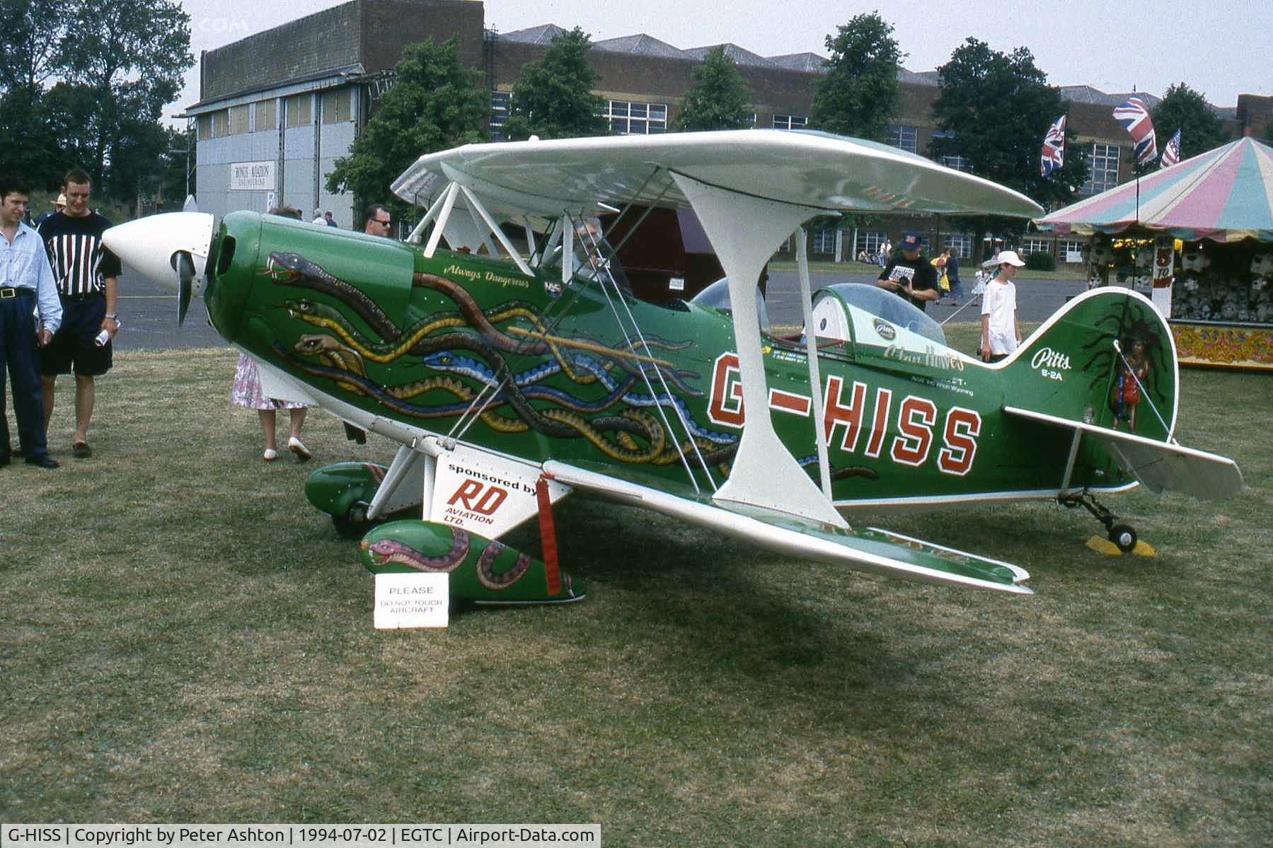 G-HISS, 1977 Aerotek Pitts S-2A Special C/N 2137, PFA Rally 1994