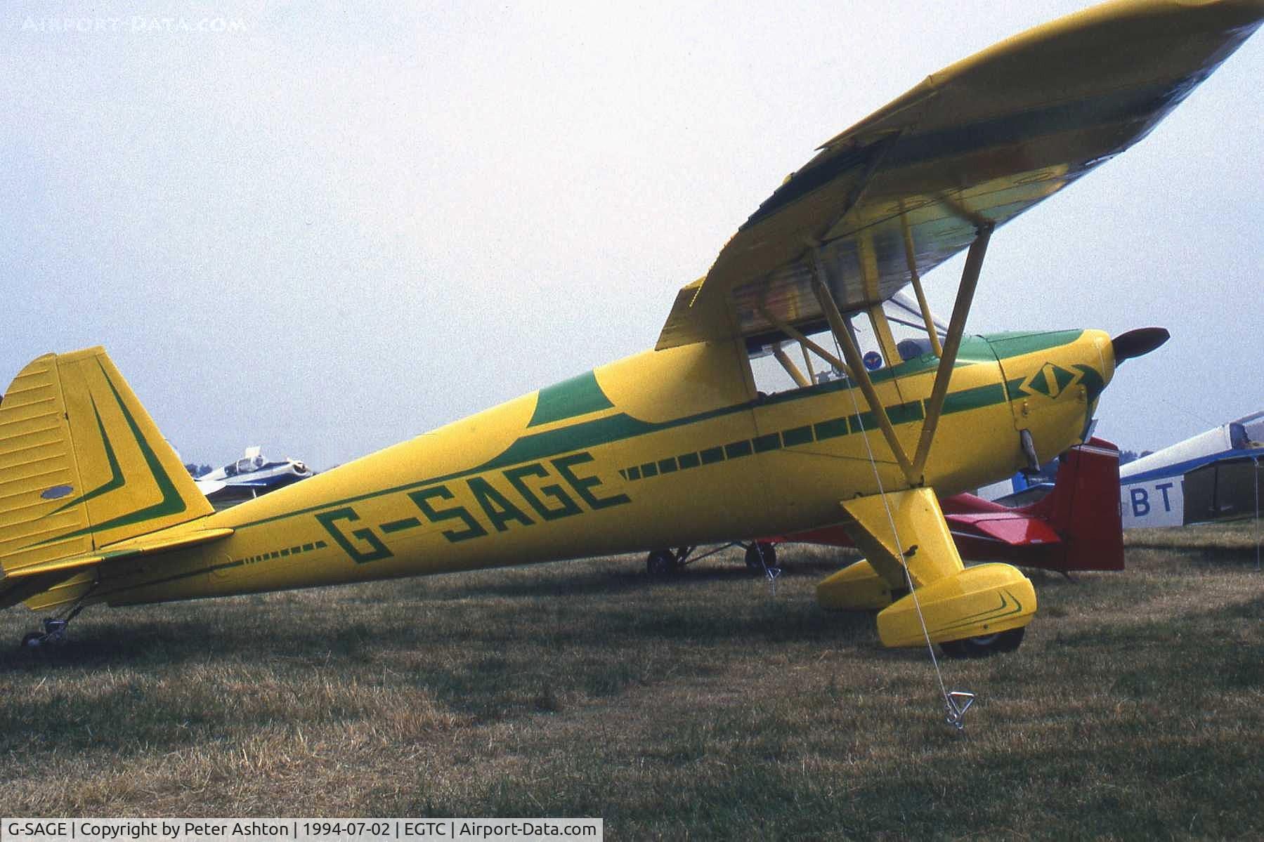 G-SAGE, 1946 Luscombe 8A C/N 2581, PFA Rally 1994