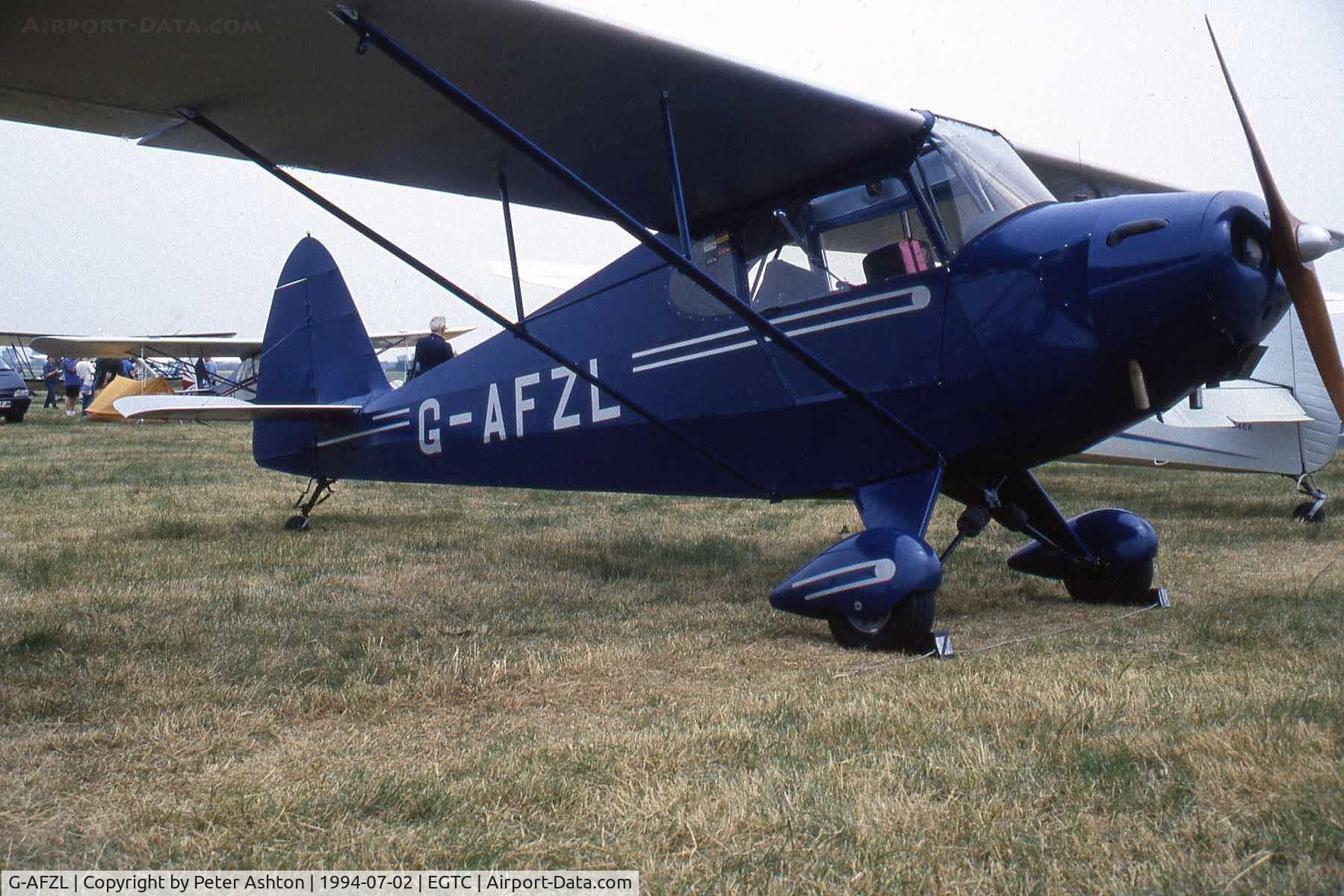 G-AFZL, 1939 Porterfield CP-50 Collegiate C/N 581, PFA Rally 1994