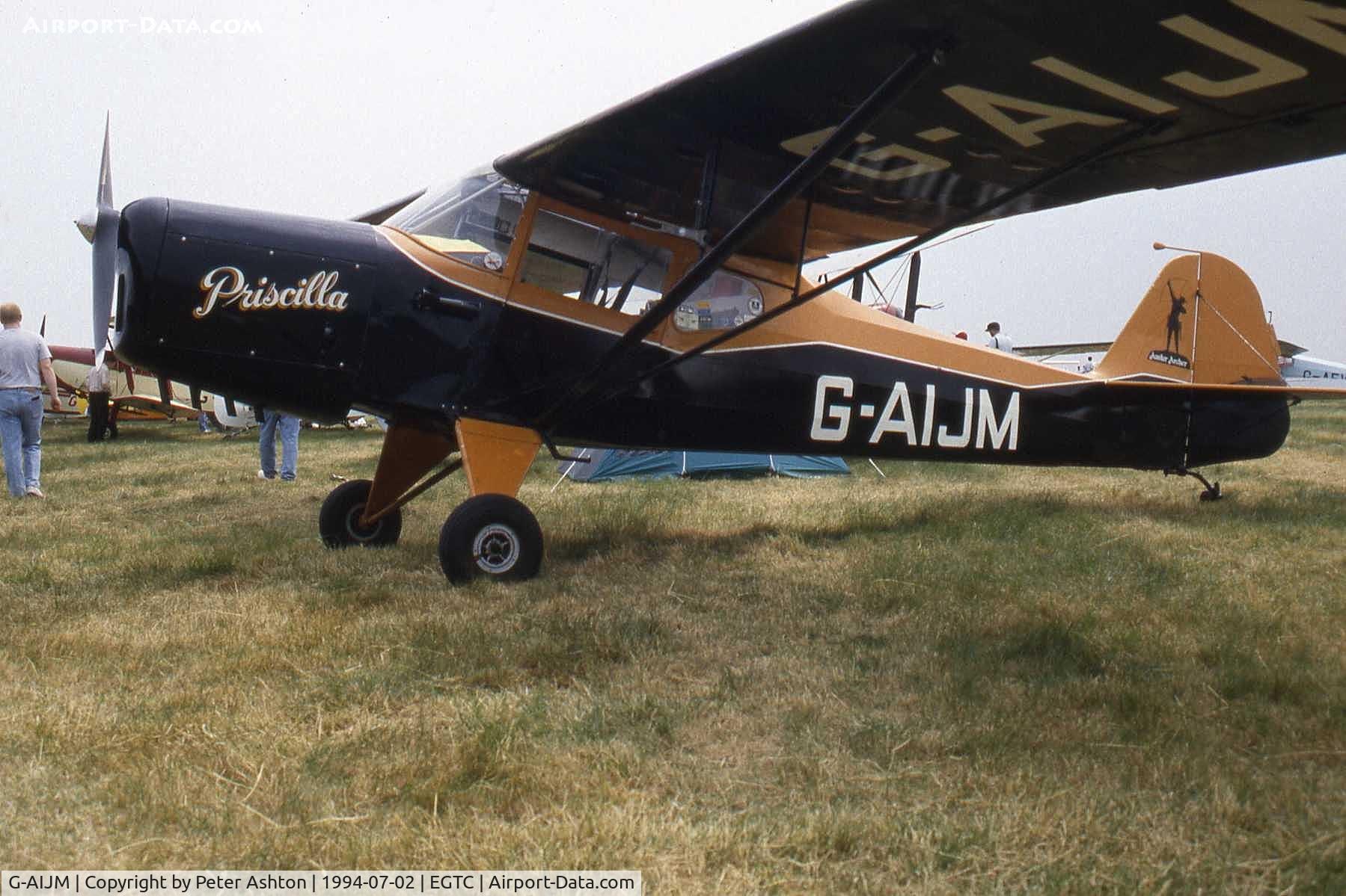 G-AIJM, 1946 Auster J-4 Archer C/N 2069, PFA Rally 1994