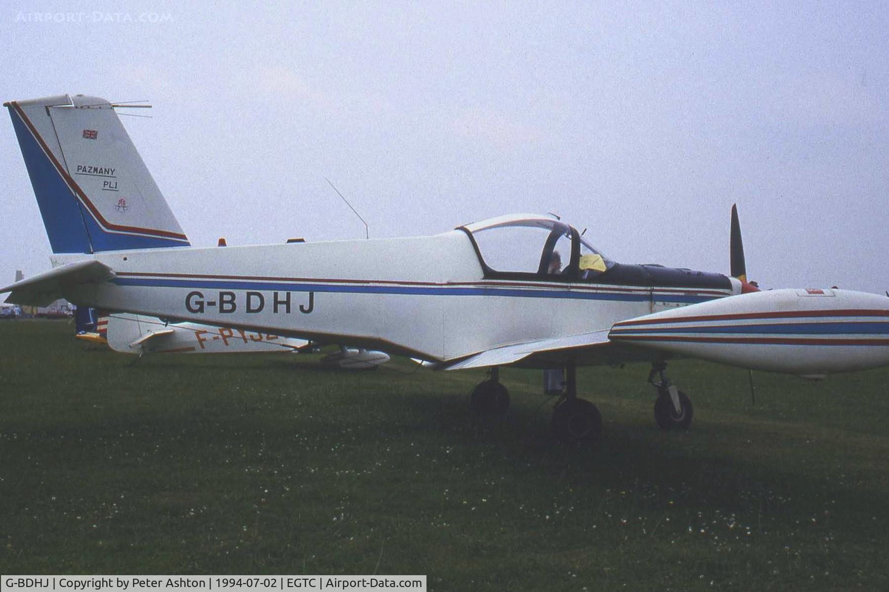 G-BDHJ, 1976 Pazmany PL-1 C/N PFA 3604, PFA Rally 1994