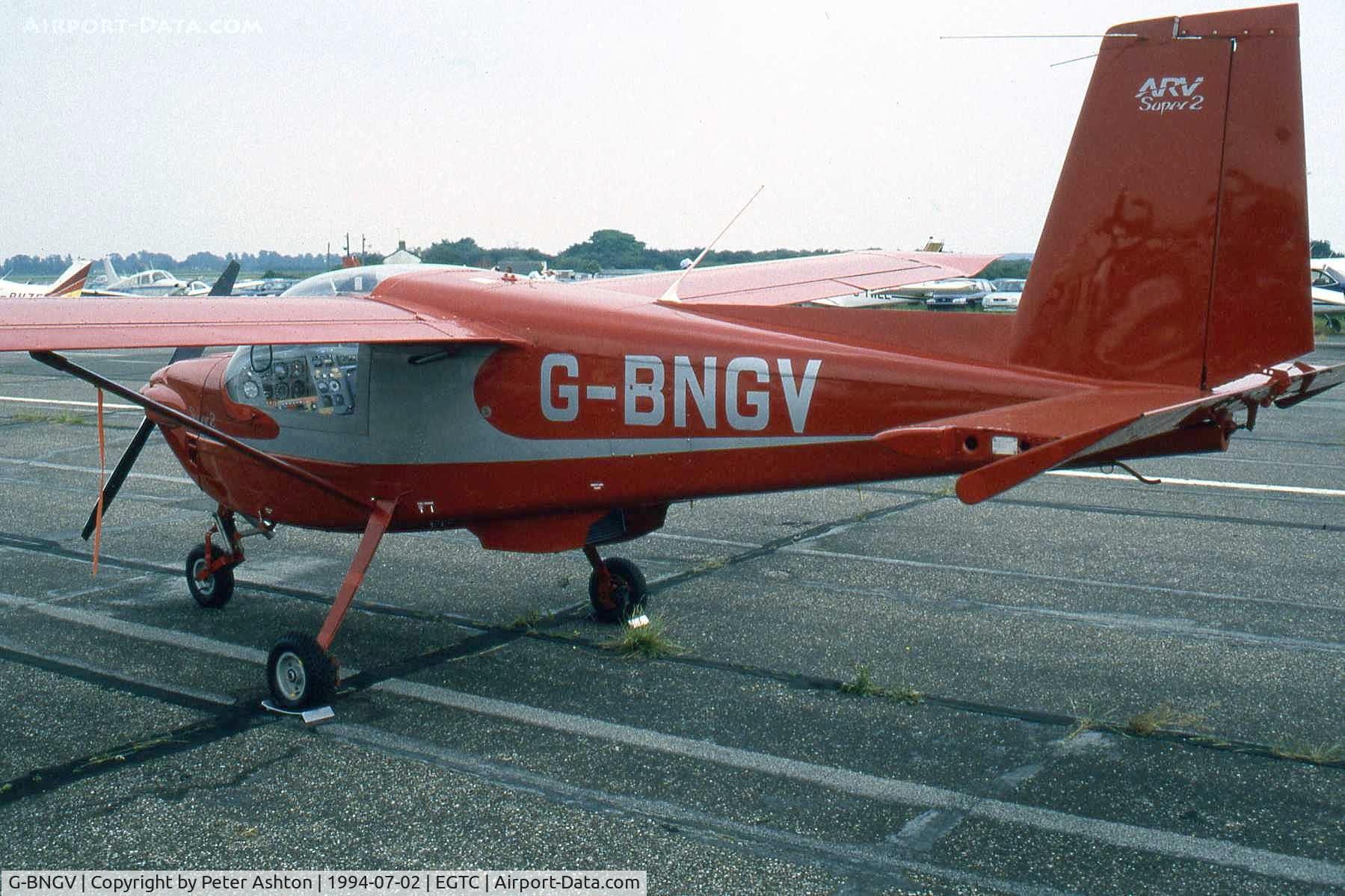 G-BNGV, 1986 ARV ARV1 Super 2 C/N 021, PFA Rally 1994