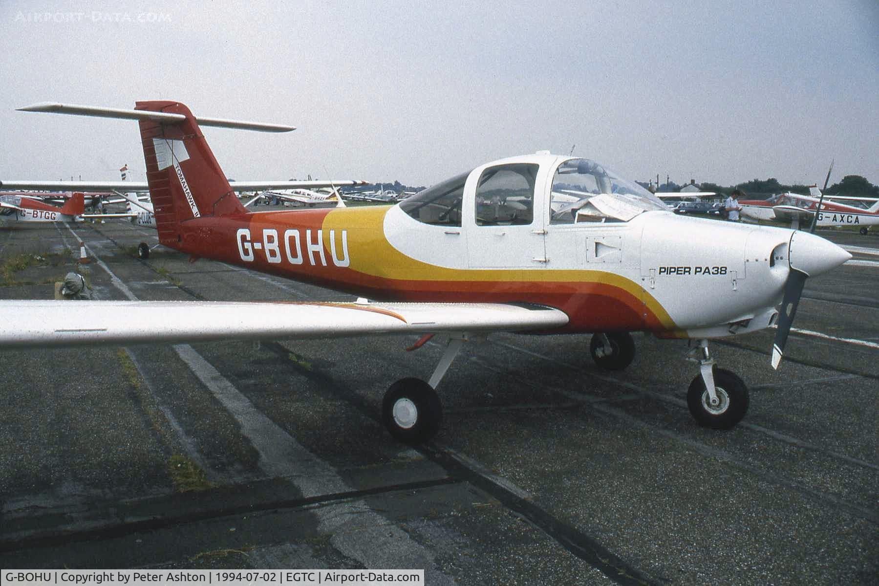 G-BOHU, 1980 Piper PA-38-112 Tomahawk Tomahawk C/N 38-80A0031, PFA Rally 1994