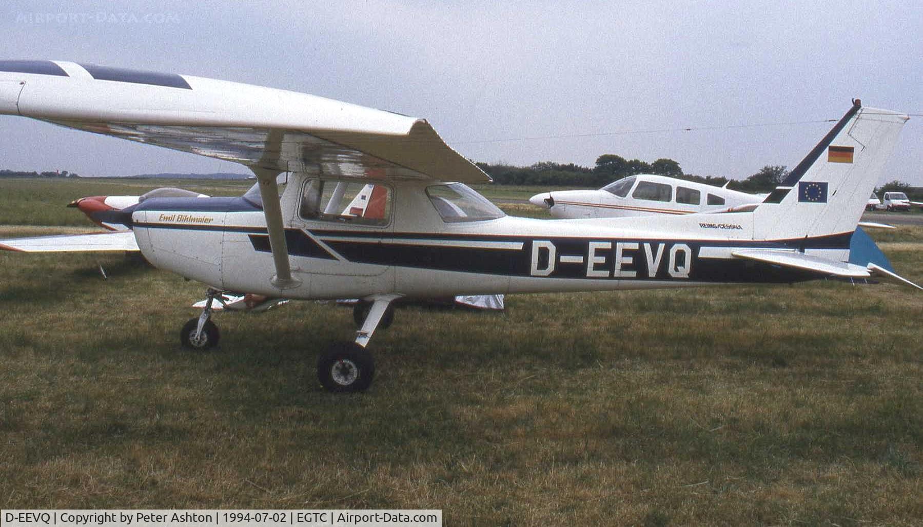 D-EEVQ, Reims F152 C/N 1655, Cessna F.152. PFA Rally 1994
