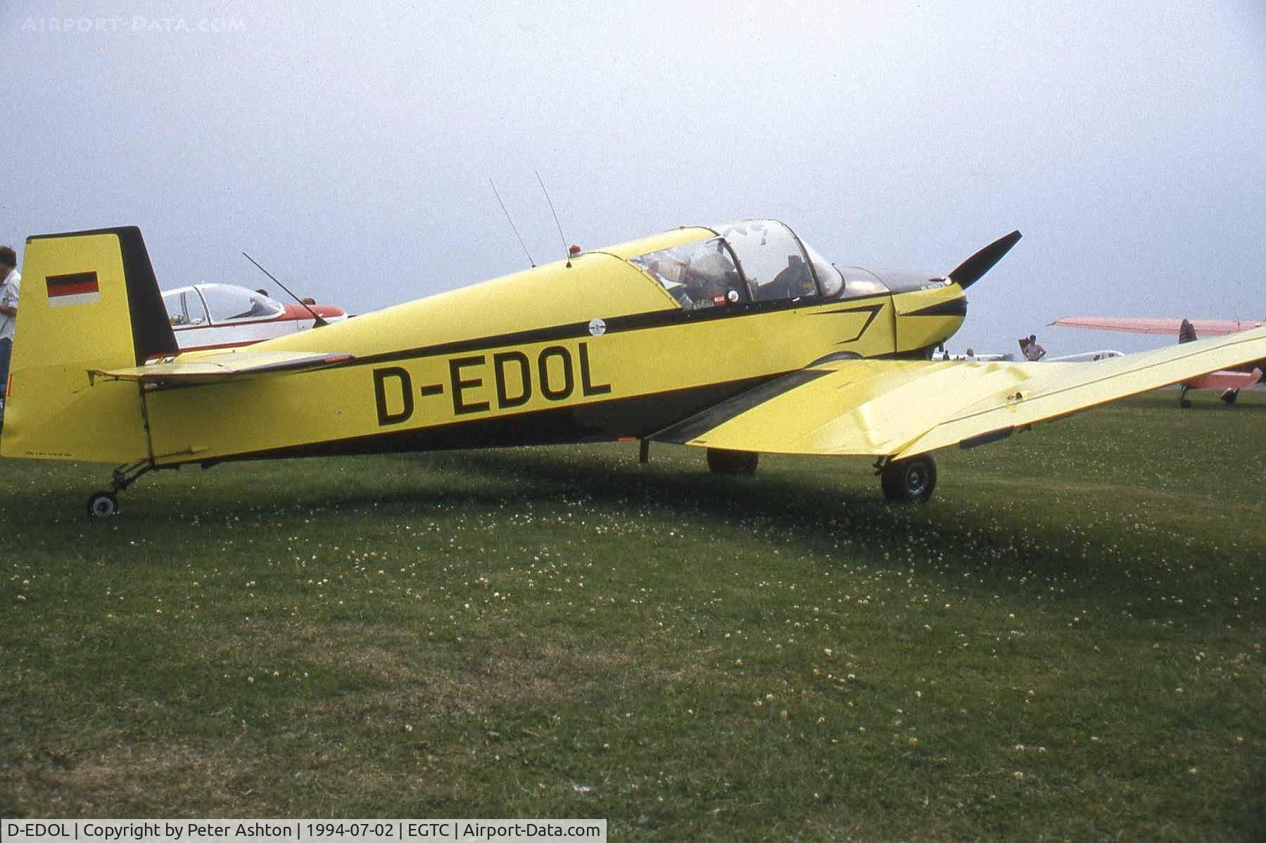 D-EDOL, 1960 Jodel (Wassmer) D-120A Paris-Nice C/N 179, PFA Rally 1994