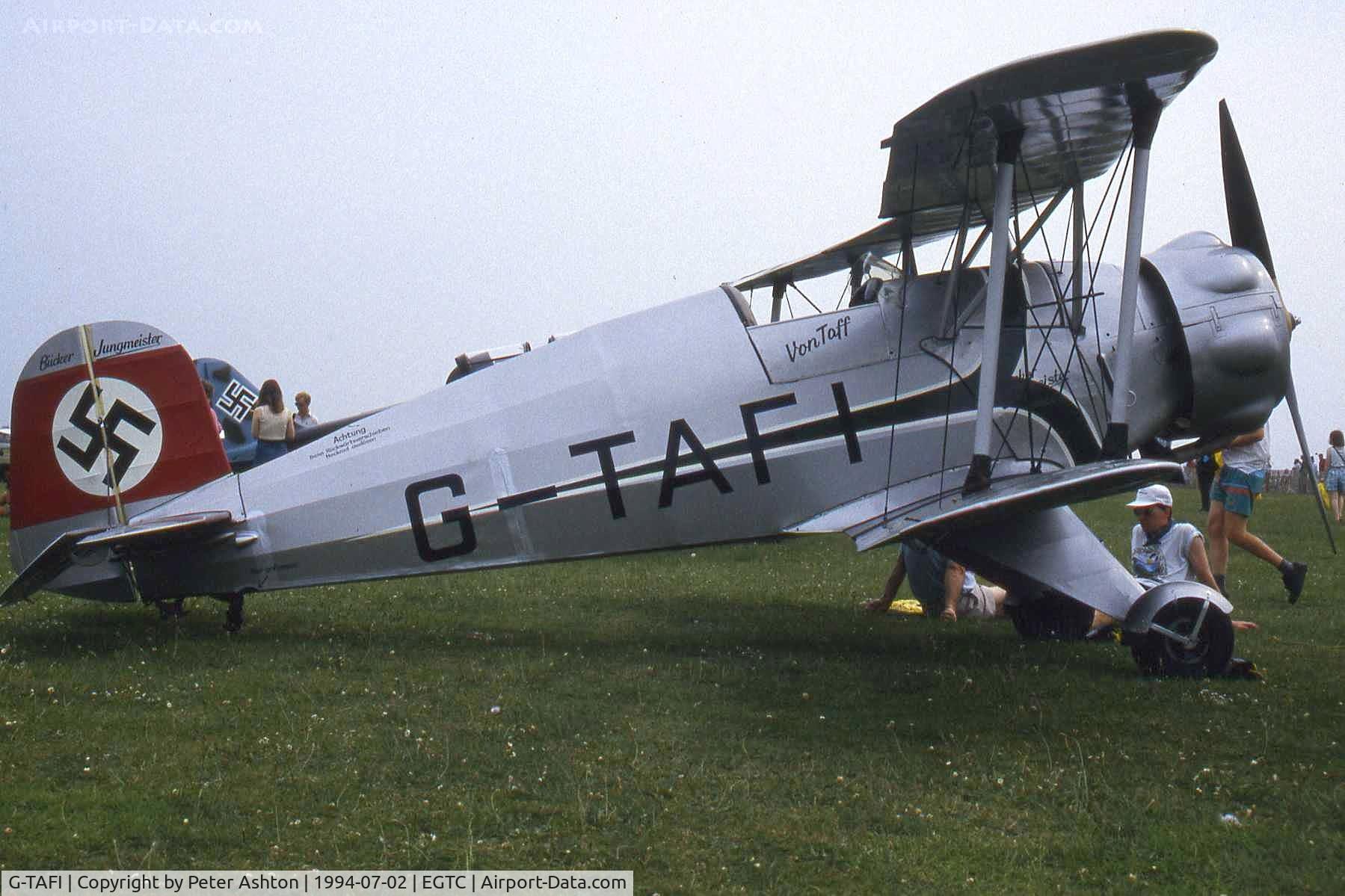 G-TAFI, 1940 Bucker Bu-133C Jungmeister C/N 24, PFA Rally 1994