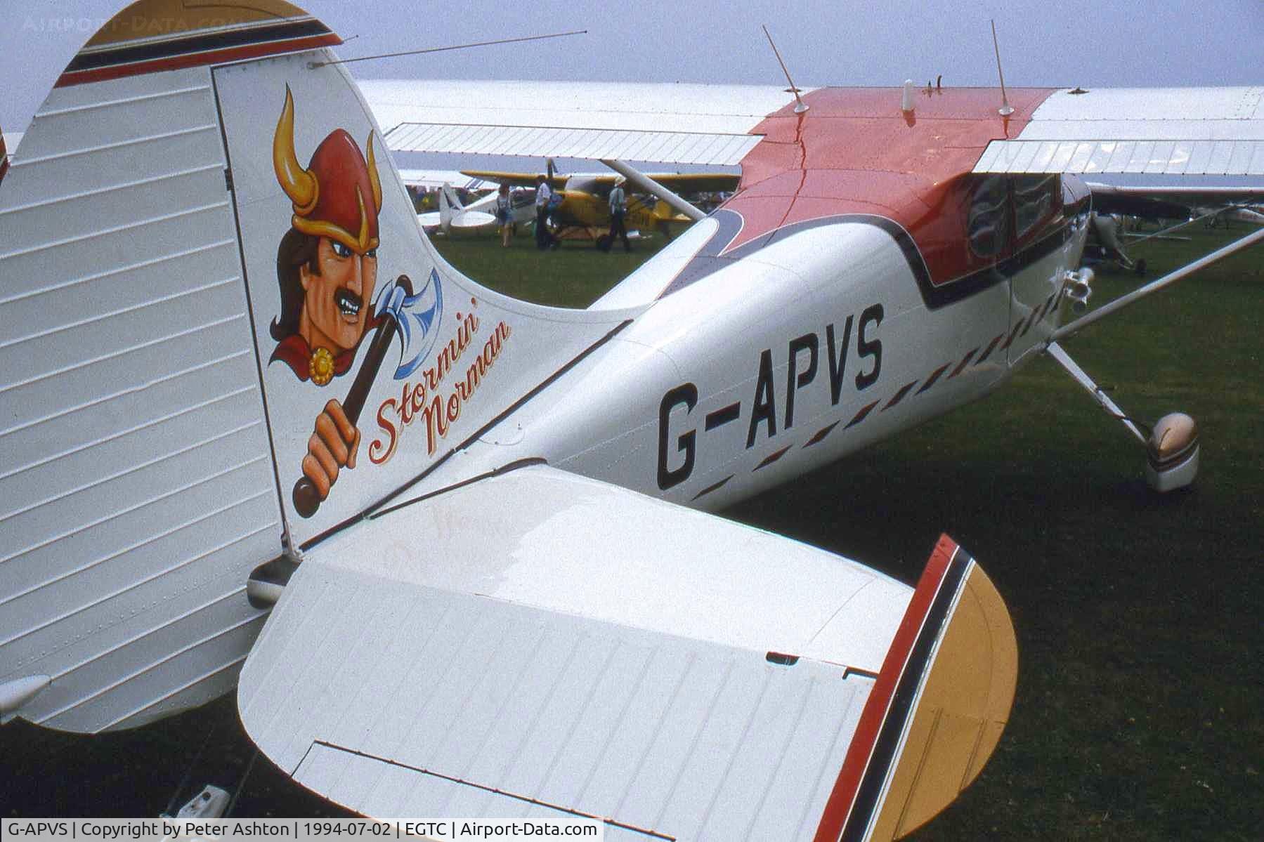 G-APVS, 1957 Cessna 170B C/N 26156, PFA Rally 1994