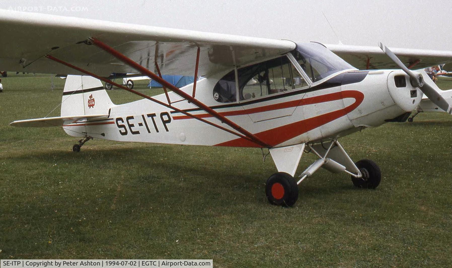SE-ITP, 1954 Piper L-18C Super Cub (PA-18-95) C/N 18-3381, Piper PA-18-95. PFA Rally 1994