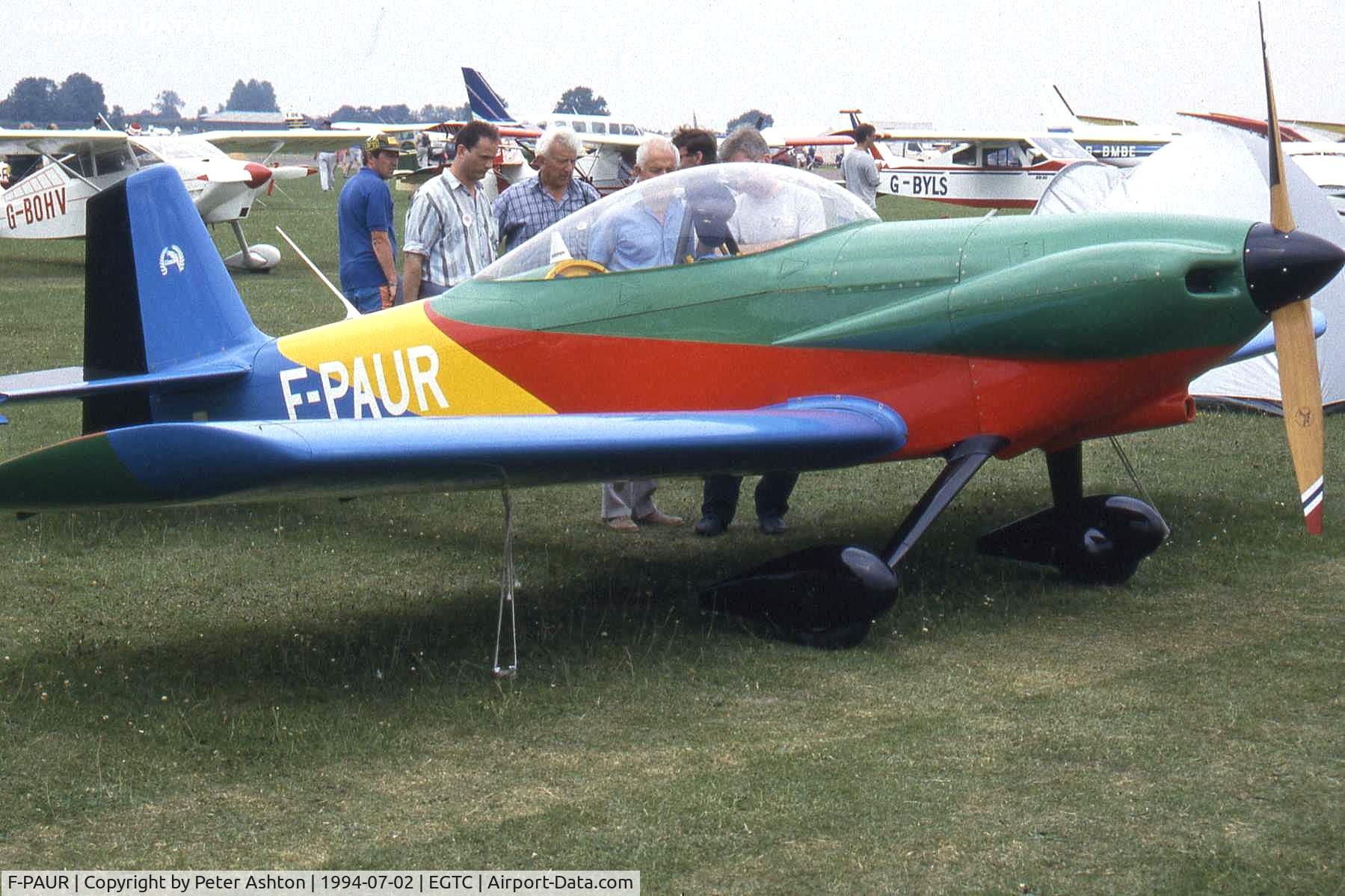 F-PAUR, Van's RV-4 C/N Not found F-PAUR, PFA Rally 1994