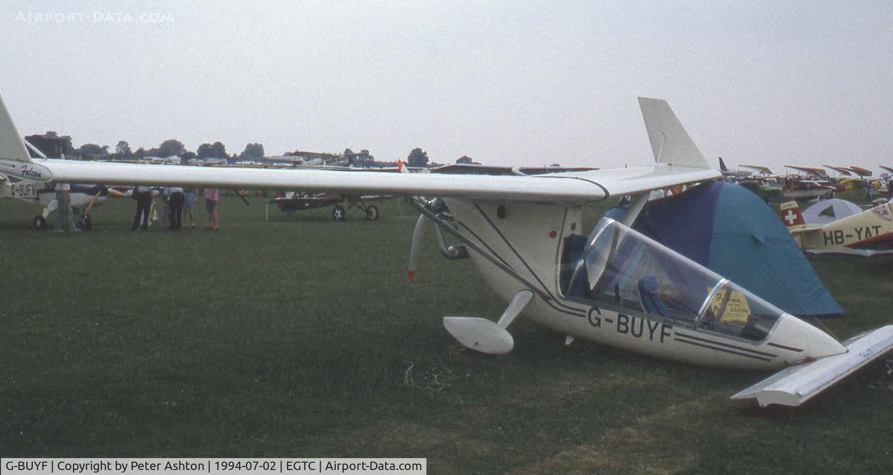 G-BUYF, 1988 American Aerolights Falcon XP C/N 600179, PFA Rally 1994