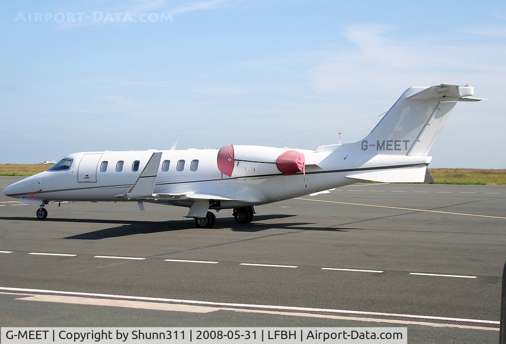 G-MEET, 2006 Learjet 45 C/N 45-2054, Parked near the control tower...