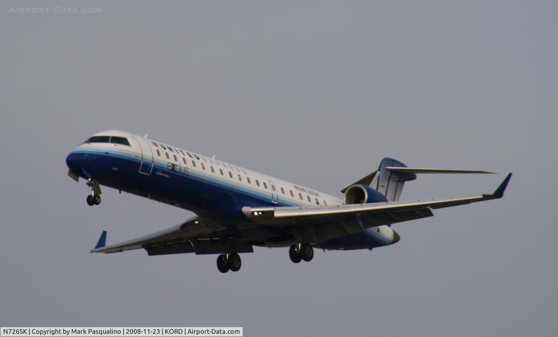 N726SK, 2005 Bombardier CRJ-701ER (CL-600-2C10) Regional Jet C/N 10190, CL-600-2C10