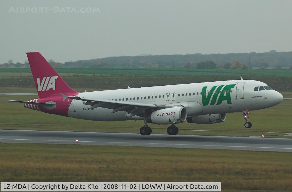 LZ-MDA, 2006 Airbus A320-232 C/N 2732, Air Via