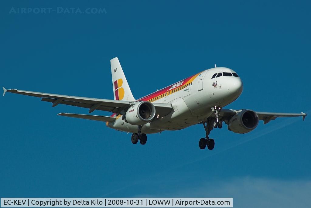 EC-KEV, 2007 Airbus A319-111 C/N 3169, Iberia A319-111