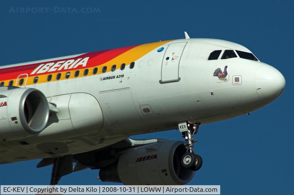 EC-KEV, 2007 Airbus A319-111 C/N 3169, Iberia A319-111