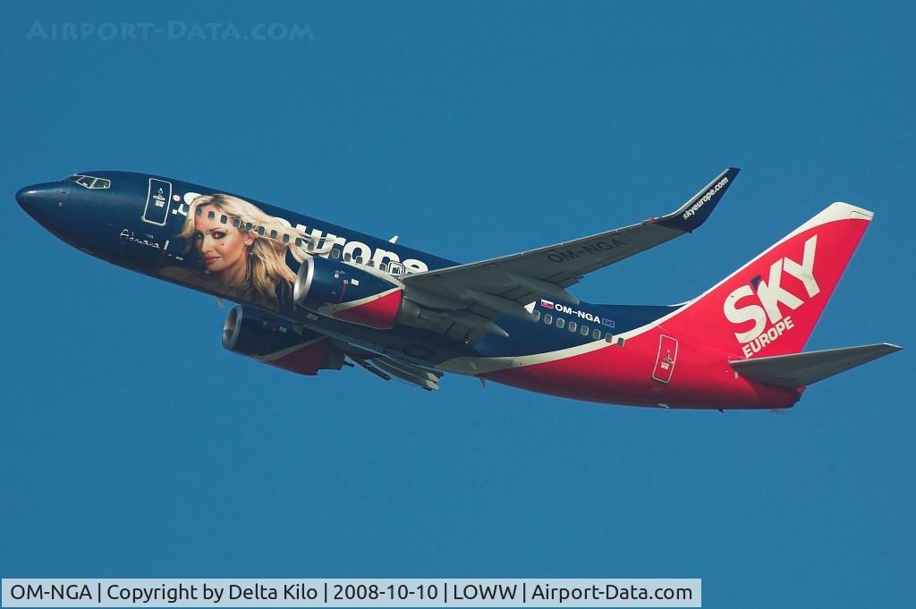 OM-NGA, 2006 Boeing 737-76N C/N 32684, SKY Europe  B737