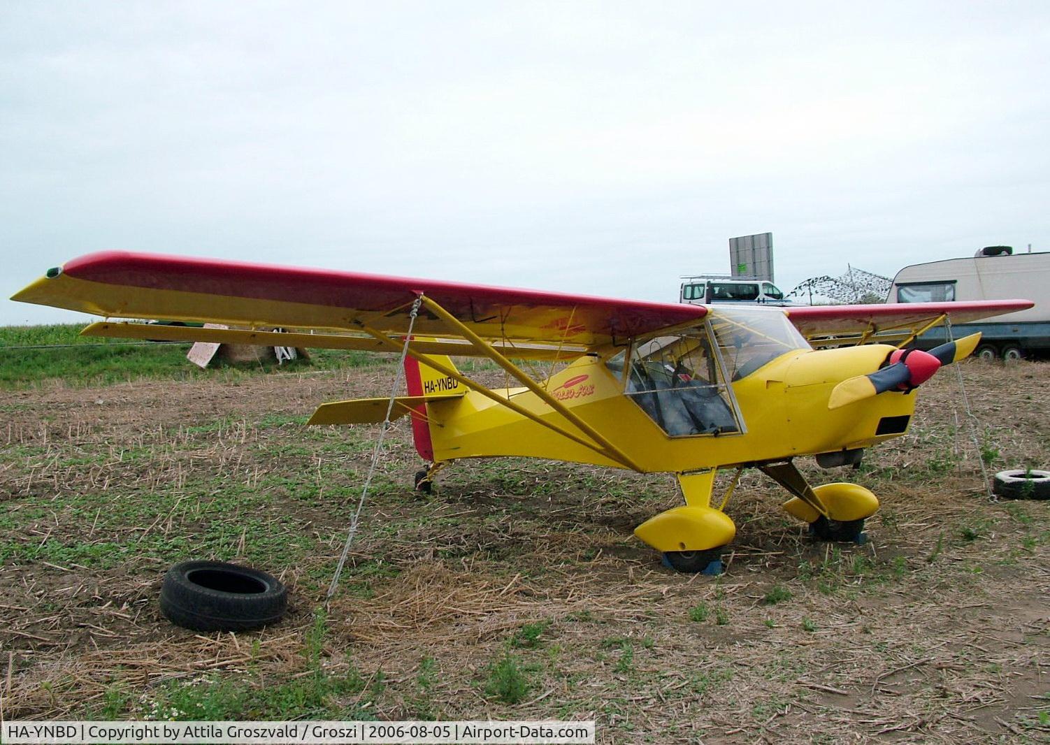 HA-YNBD, 2001 Apollo Fox C/N 130301, Balatonakarattya off airport/ Veszprém / Hungary