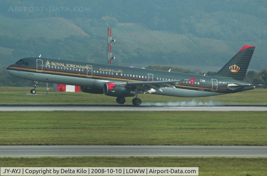 JY-AYJ, 2008 Airbus A321-231 C/N 3458, Royal Jordanian   A-321-231
