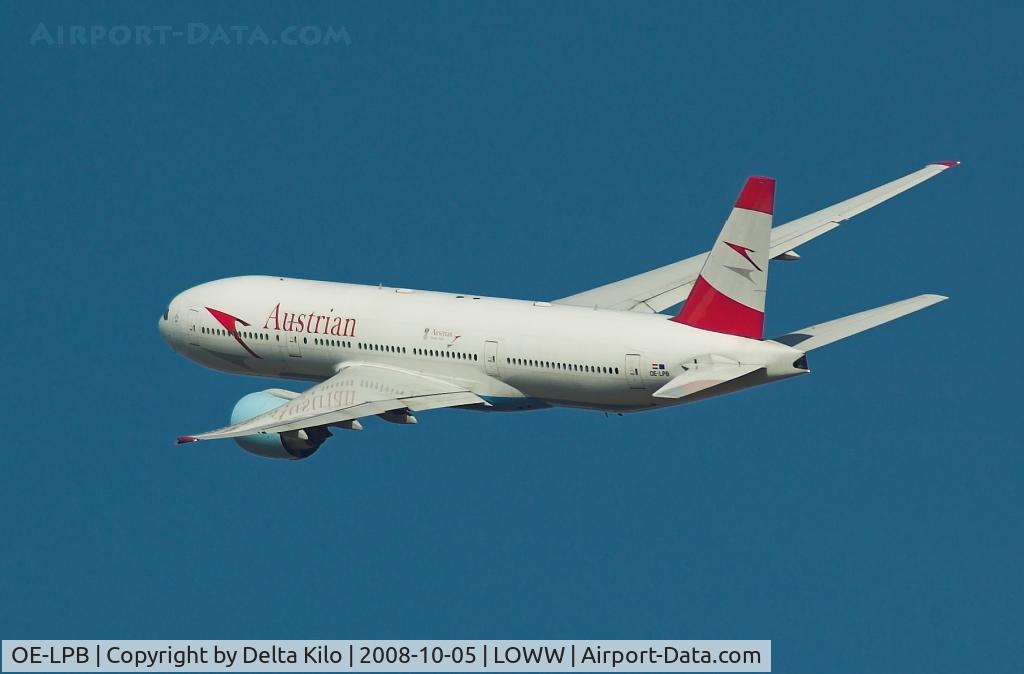 OE-LPB, 1998 Boeing 777-2Z9/ER C/N 28699, AUSTRIAN