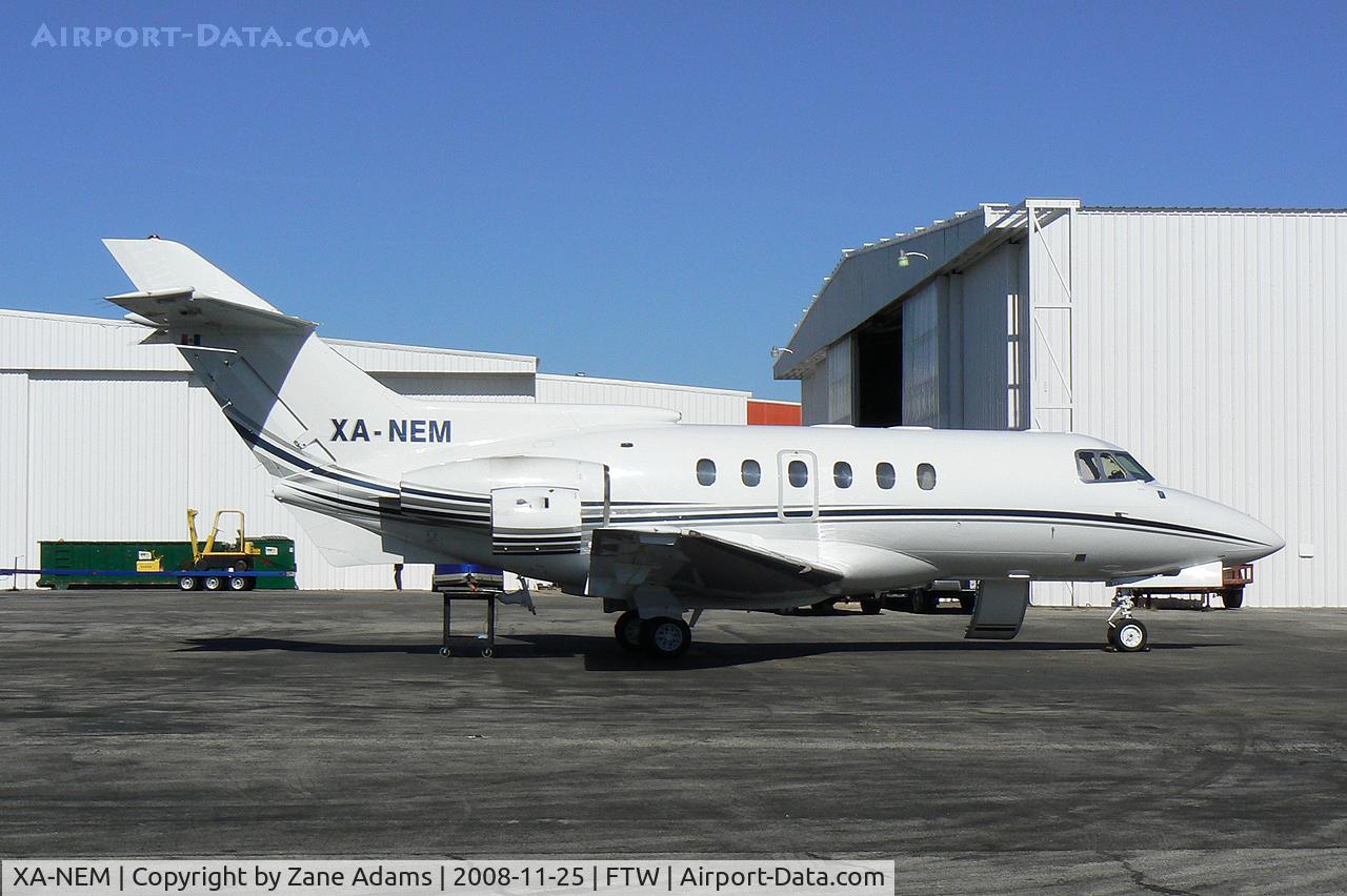 XA-NEM, 1981 Hawker Siddeley HS.125 Series 700A C/N 257158, At Meacham Field - Mexican registered Hawker 700A