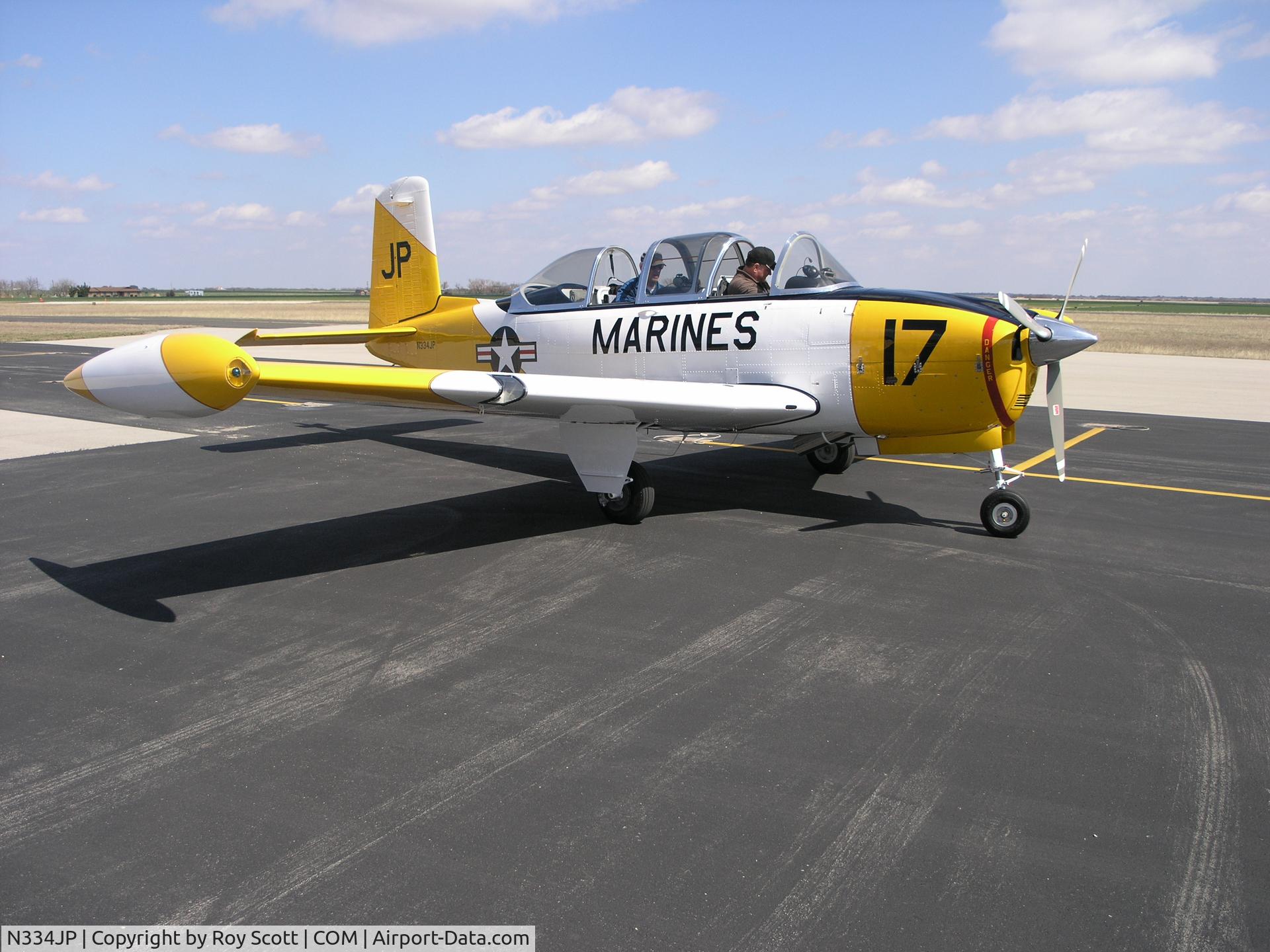 N334JP, 1957 Beech T-34B C/N 144003, Ready to fly with new paint! A/C nickname 