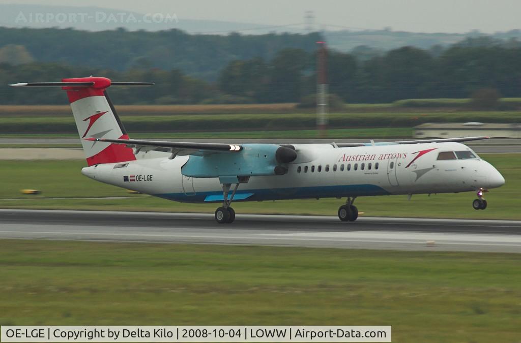OE-LGE, 2001 De Havilland Canada DHC-8-402Q Dash 8 C/N 4042, AUSTRIAN ARROWS