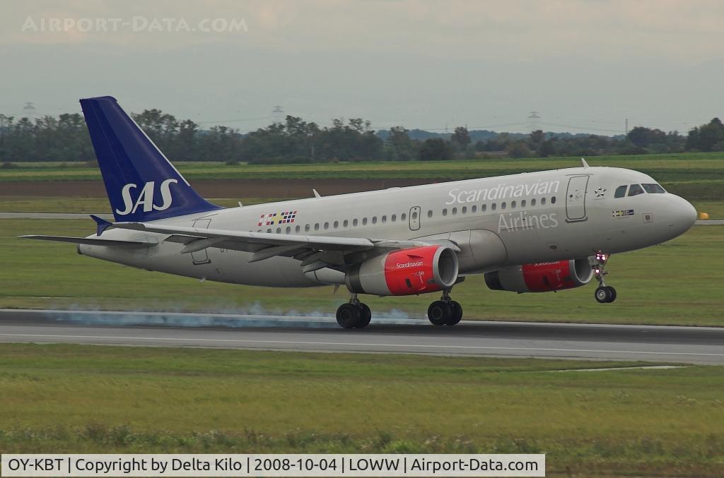 OY-KBT, 2007 Airbus A319-131 C/N 3292, SAS