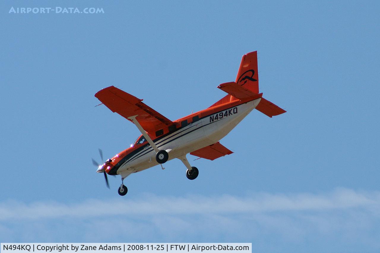 N494KQ, 2008 Quest Kodiak 100 C/N 100-0004, At Meacham Field - Quest Kodiak aircraft #4. Doing demo touch and goes.