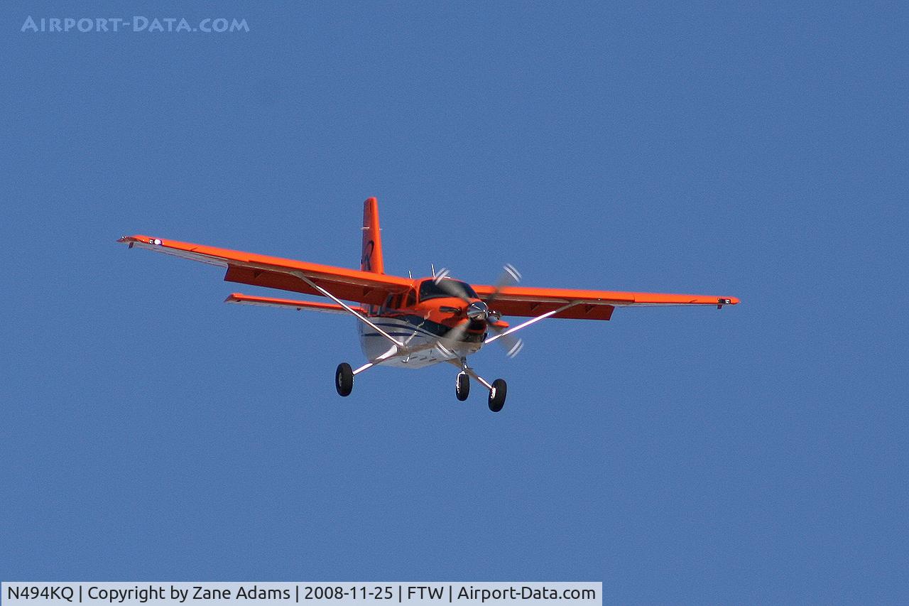 N494KQ, 2008 Quest Kodiak 100 C/N 100-0004, At Meacham Field - Quest Kodiak aircraft #4. Doing demo touch and goes.