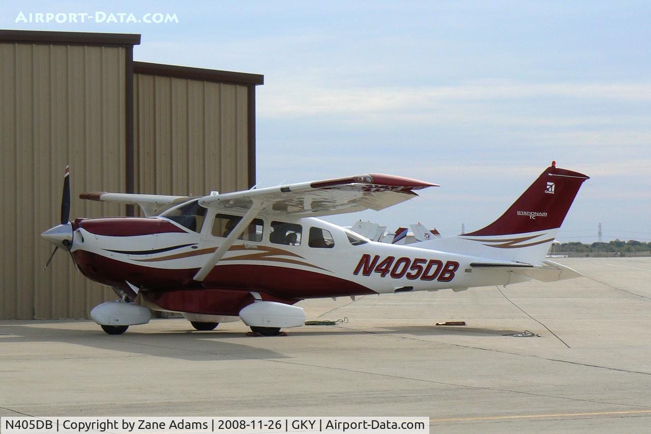 N405DB, 2006 Cessna T206H Turbo Stationair C/N T20608622, At Arlington Municipal - Cessna 206 with travel pod